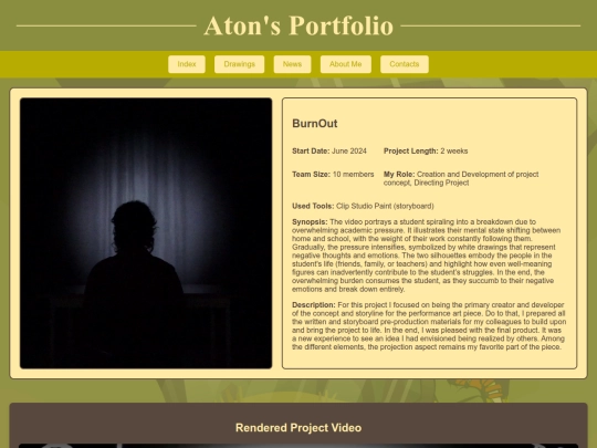 projects/burn screenshot