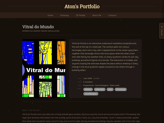 projects/vitral screenshot