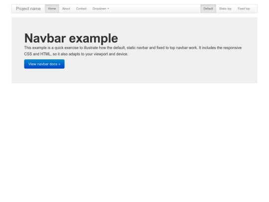 bootstrap/less/tests/navbar screenshot
