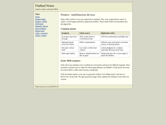 printers screenshot