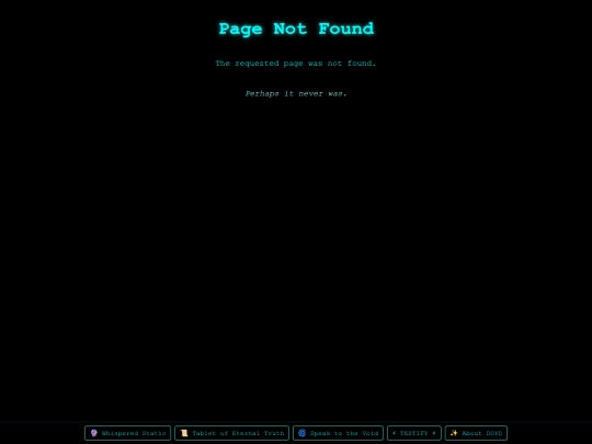 not_found screenshot