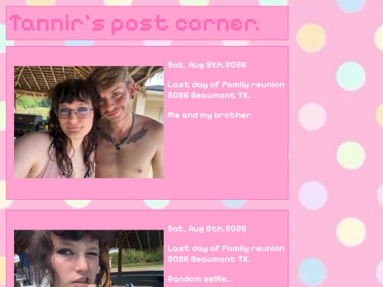 Posts screenshot