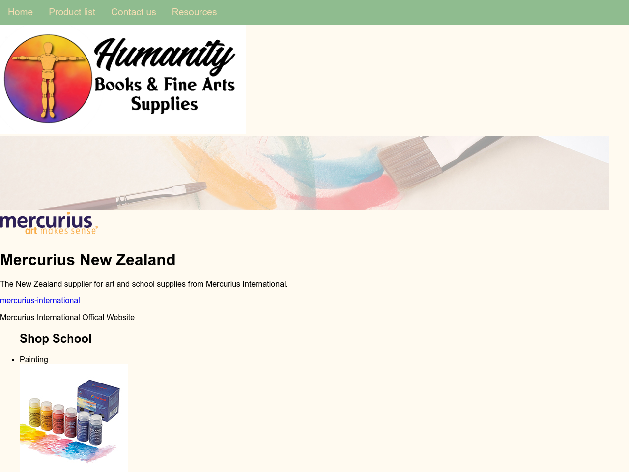 Humanity Books & Fine Art Supplies