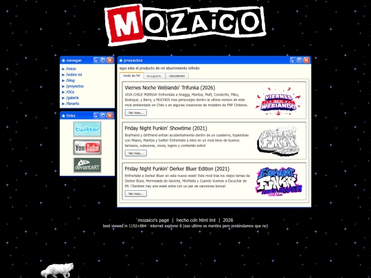 projects screenshot