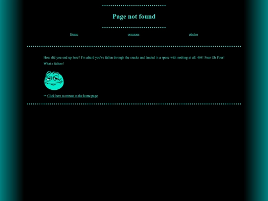 not_found screenshot