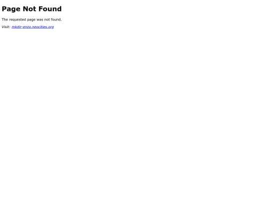 not_found screenshot