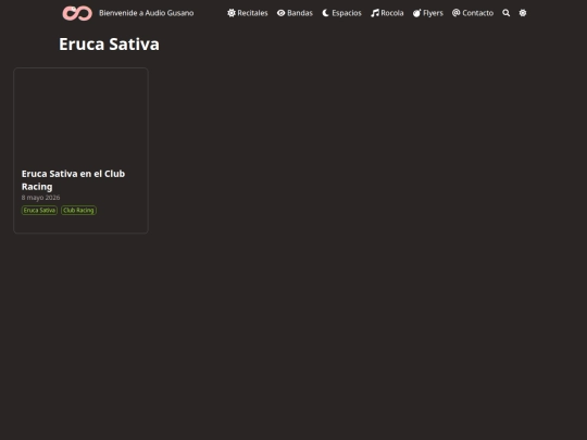 bandas/eruca-sativa screenshot