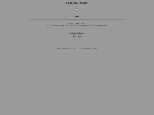 post/test screenshot