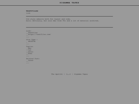 post/textfiles screenshot