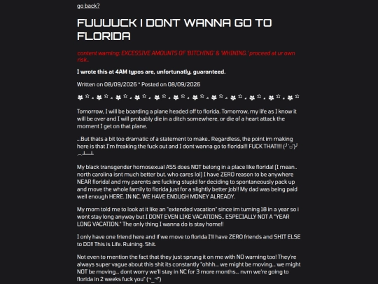 Blog/FloridaWillKillMe! screenshot