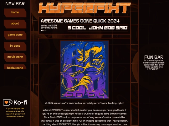 odd/agdq24 screenshot