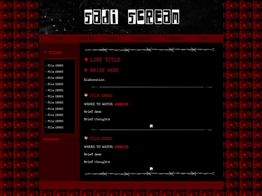 listtemplate screenshot