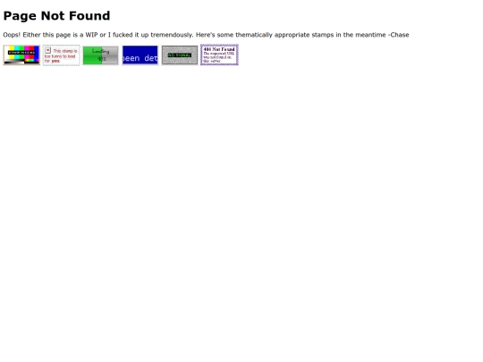 not_found screenshot