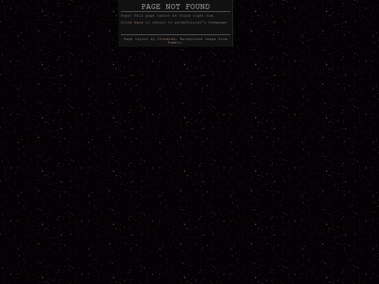 not_found screenshot