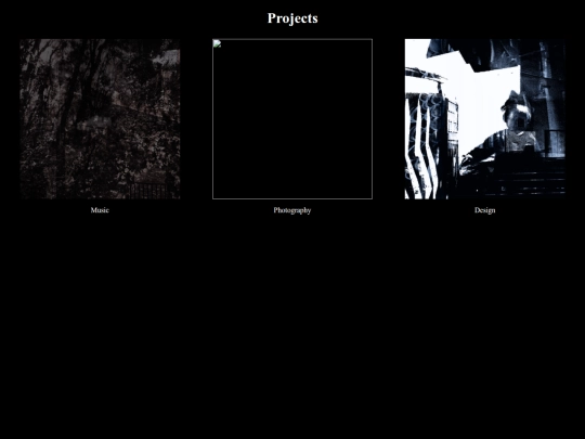 Projects screenshot