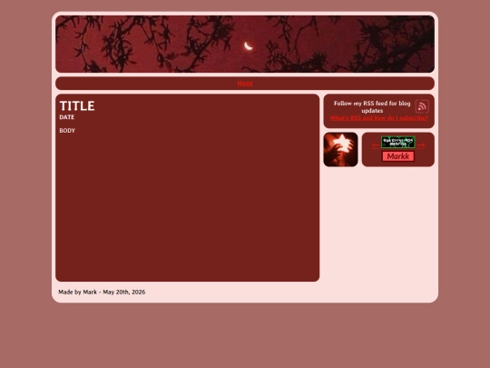 markk/blog/post1 screenshot