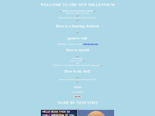 HTMLS/oldmainpage screenshot