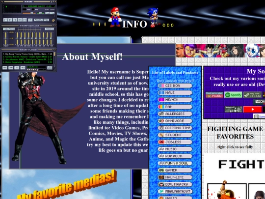 info screenshot