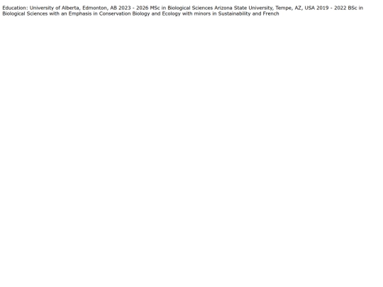 CV screenshot