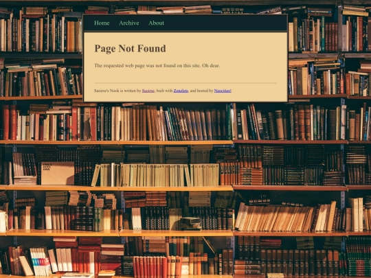 not_found screenshot