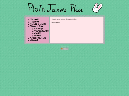links screenshot