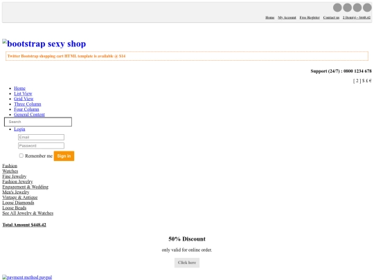 shop-cart/grid-view screenshot