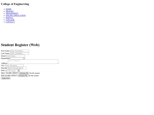karthik/applicationn screenshot
