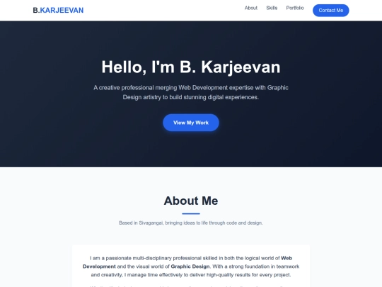 portfolio screenshot