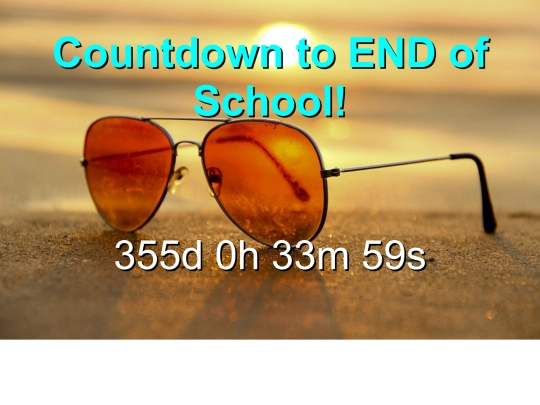countdownEndOfSchool screenshot