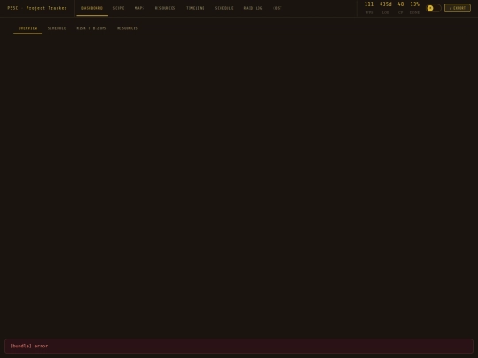 pssc-tracker screenshot