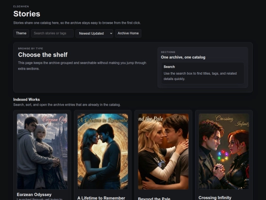 stories screenshot