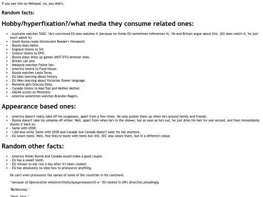 Randomfacts screenshot