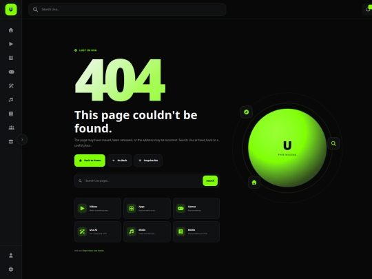 not_found screenshot