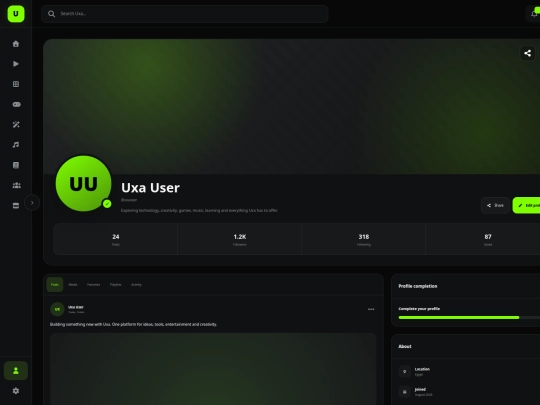 profile screenshot
