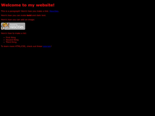 index screenshot