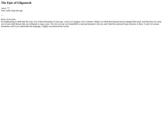 MiscNotebook/Library/Gilgamesh screenshot