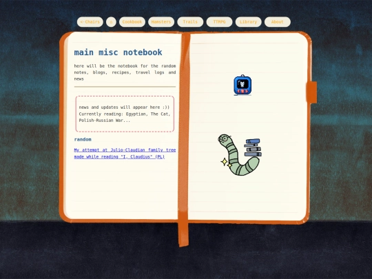 MiscNotebook/MainMiscPage screenshot