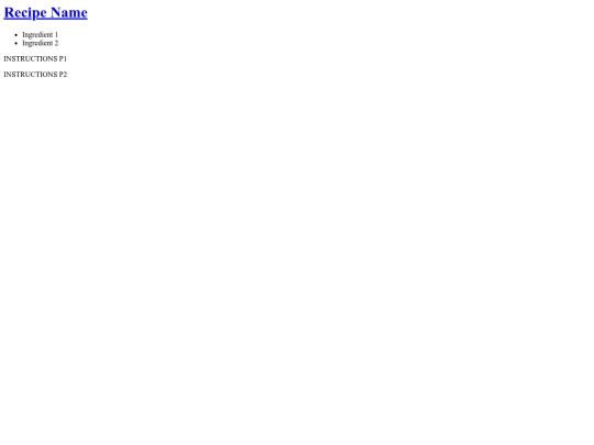 MiscNotebook/Recipes/RecipeTemplate screenshot