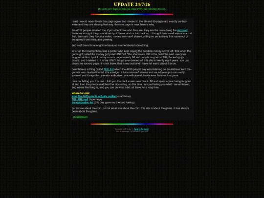 update screenshot