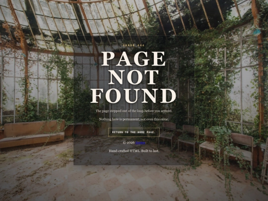 not_found screenshot