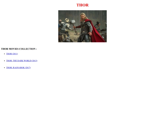thor screenshot