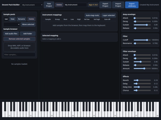 decentEditor screenshot