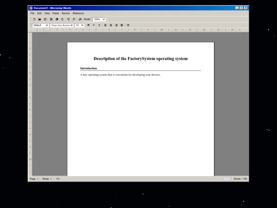 factorysystem screenshot