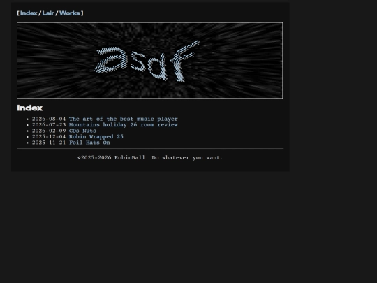 index screenshot