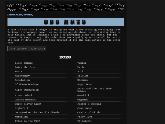 posts/cds screenshot