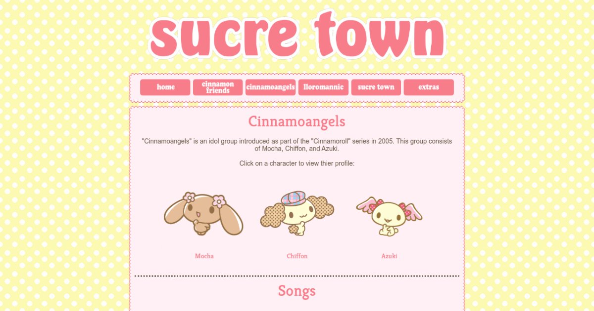 2007年物‼️】シナモンエンジェルズ Chu-Chu-Chu Cinnamoangels Movie