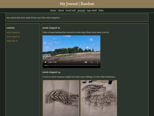 journal/random screenshot