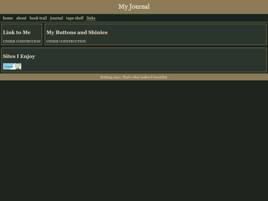 links screenshot