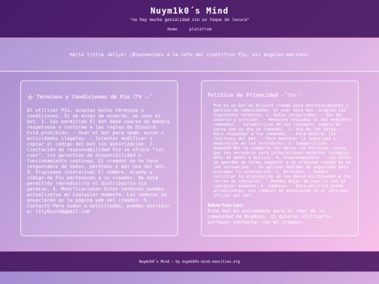 PioBot screenshot