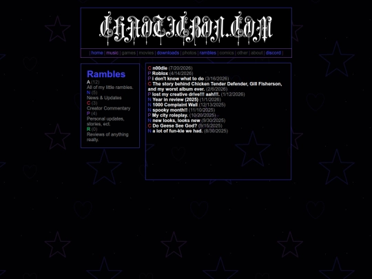 rambles screenshot